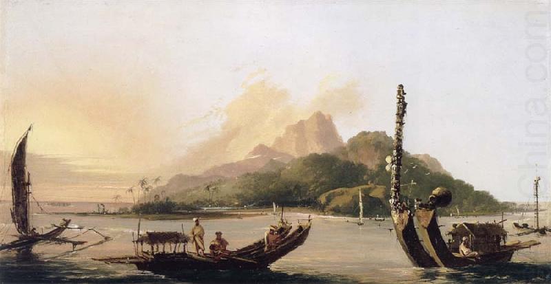 Tahiti,bearing South East, unknow artist